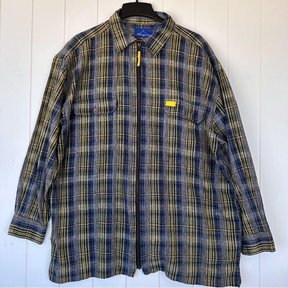 Laundromat Men’s Shacket Full Zip Front Made in‎ Nepal Size XL